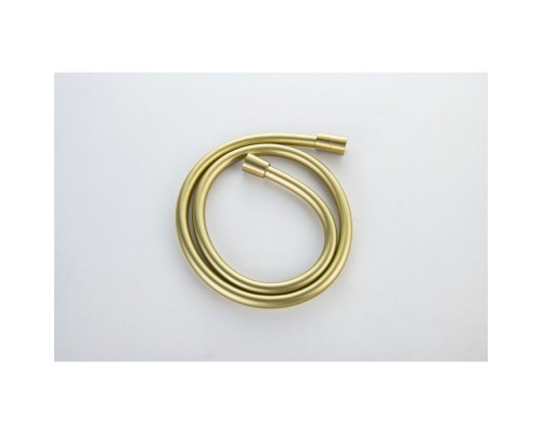 AQ2104BG шланг для душа 120 см ПВХ, шлиф. золото AQ2104BG