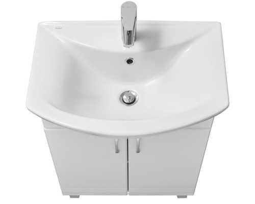 1A1228K1ON010 Набор: 1A122801ON010 Тумба Онда 60 / 131203S0011B0 умывальник Грация с переливом белый 60 1A1228K1ON010