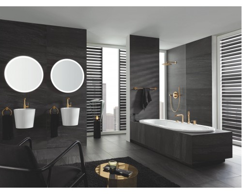 19578GN1 Essence New Смеситель для ванны с душевым гарнитуром и изливом, холодный рассвет матовый 19578GN1