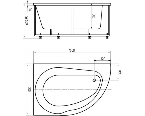Вирго лев.пустая с фр.экр. ПРОДАЕМ ИЗ НАЛИЧИЯ VIR150-0000038