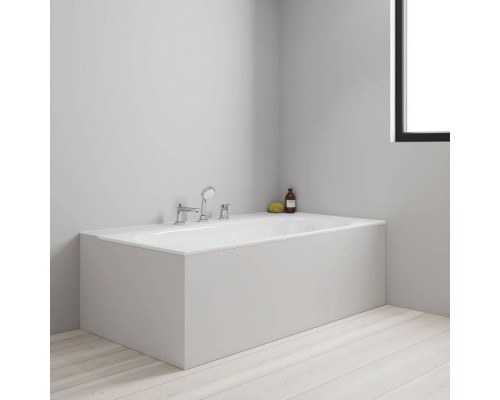 2511700A BauEdge Смеситель для ванны на 3 отверстия, на край ванны, хром 2511700A