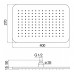 AD139/133CR верхний душ 40х27 см AD139/133CR