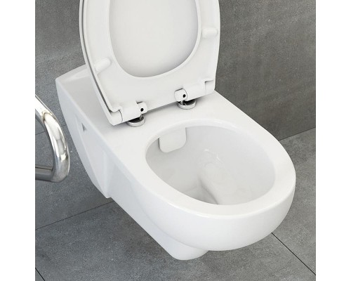 5810B003-6234 Conforma подвесной безободковый унитаз с сиденьем для людей с ограниченными возможностями 5810B003-6234