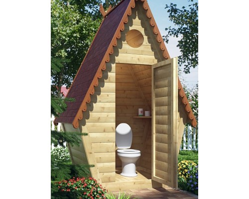 46901100002 Унитаз Дачный в комплекте с сиденьем 46901100002