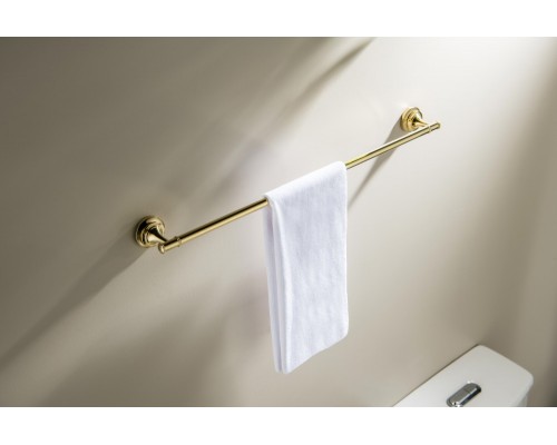 AQ4514PG КЛАССИК полотенцедержатель 600 мм, полир. золото AQ4514PG