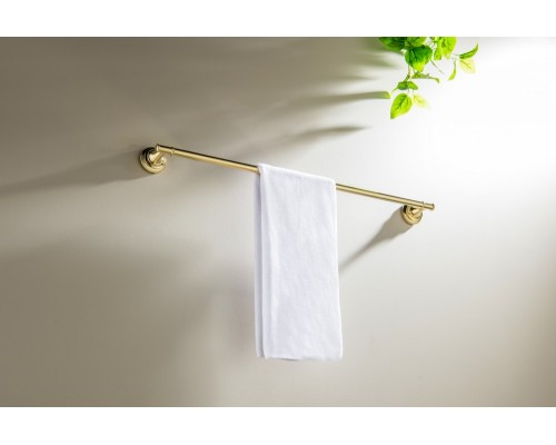 AQ4514PG КЛАССИК полотенцедержатель 600 мм, полир. золото AQ4514PG