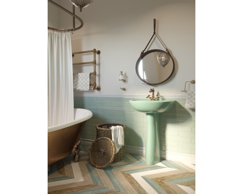 131116S0011B0 Умывальник Виктория с переливом белый 564х453 1.3111.6.S00.11B.0