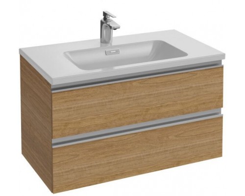 Vox EXAE112-Z-00 Подвесная раковина-столешница с гладкой нижней поверхностью 80 х 46 см, Для установки на мебель EXAE112-Z-00