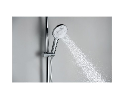AQ1748CR ЛУГАНО смеситель для ванны с душевым гарнитуром 3jet AQ1748CR