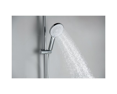 AQ1748CR ЛУГАНО смеситель для ванны с душевым гарнитуром 3jet AQ1748CR
