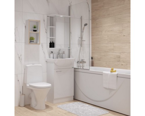 Тумба напольная Аттика-50 (2 створки) + Умывальник АТТИКА 50 SET_Аттика-50/Аттика-50