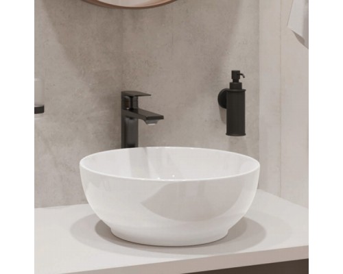 ART SLIM Умывальник накладной 40 см Белый S1 (WB.CT/Art/40-N.Slim/WHT.G/S1) WB.CT/Art/40-N.Slim/WHT.G/S1