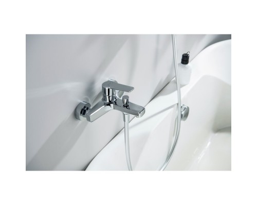 AQ1748CR ЛУГАНО смеситель для ванны с душевым гарнитуром 3jet AQ1748CR