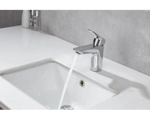 AQ1011CR ВЕГА смеситель для раковины 97 с донным клапаном AQ1011CR