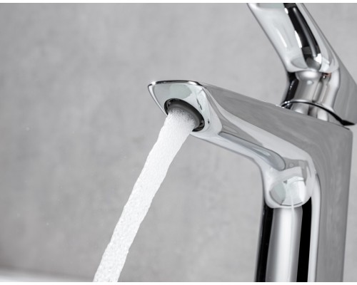 AQ1011CR ВЕГА смеситель для раковины 97 с донным клапаном AQ1011CR