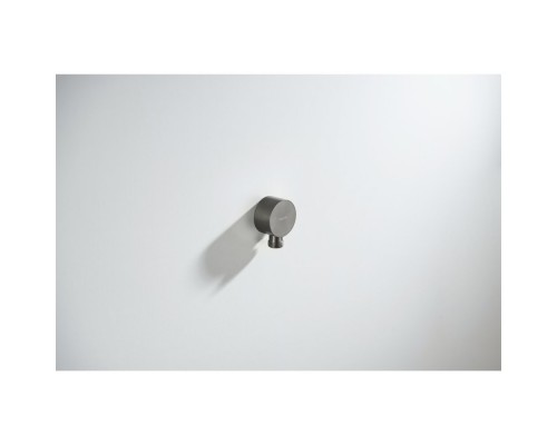 AQ2457BGM шланговое подсоединение, оружейная сталь (шлиф. черный хром) AQ2457BGM