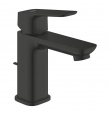 1016942430 CUBEO Смеситель однорычажный для раковины, DN 15 размер S, рычажный донный клапан 1 1/4“, мат черный 1016942430