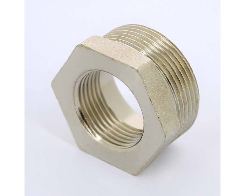 Футорка НВ никелированная UNI-FITT 1"x1"1/2 Футорка НВ никелированная UNI-FITT 1"x1"1/2