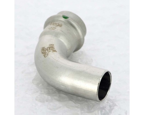 Угол-вставка пресс нержавеющая сталь Sanpress Inox VIEGA 22