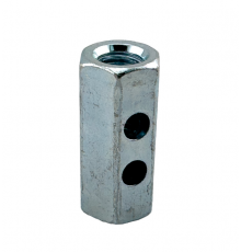 Муфта, Конкреп, соединительная с отверстиями M8x30 мм, оцинкованная сталь