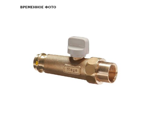 Кран шаровой 1/2' газовый Profipress G c SC-Contur DN15 угловой с автоматическим термоотсекателем