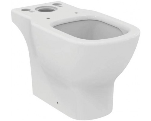 T008701 TESI AquaBlade® Напольный унитаз для монтажа с бачком, горизонтальный выпуск, глубокий смыв, сидение и крышка заказывается доп, с крепежом T008701