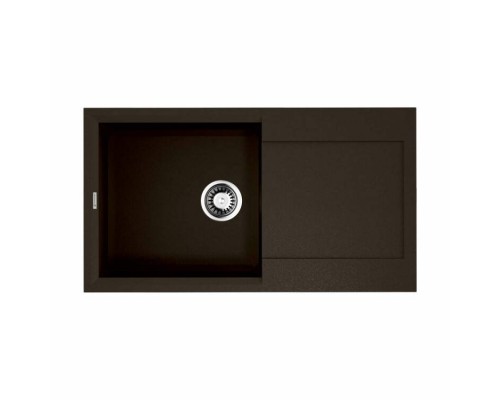 Мойка, OMOIKIRI, Sakaime, шгв 780-435-230, отверстия для смесителя-6 промаркированных, цвет-темный шоколад