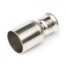 Ниппель, Sanha, NiroPress AISI304L, ВПр-НПр, 108,0ax76,1, 91243.3