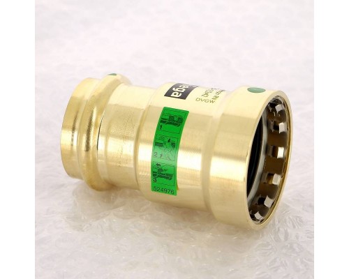 Муфта Megapress-пресс Viega DN40 11/2" x 42 бронза, Megapress, SC-Contur