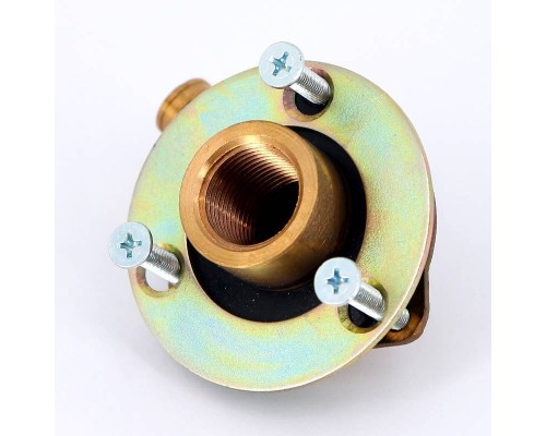 Водорозетка надвижная В латунная REHAU 16 x 1/2" бронза, для гипсокартона 28 мм RAUTITAN Водорозетка надвижная В латунная REHAU 16 x 1/2" бронза, для гипсокартона 28 мм RAUTITAN