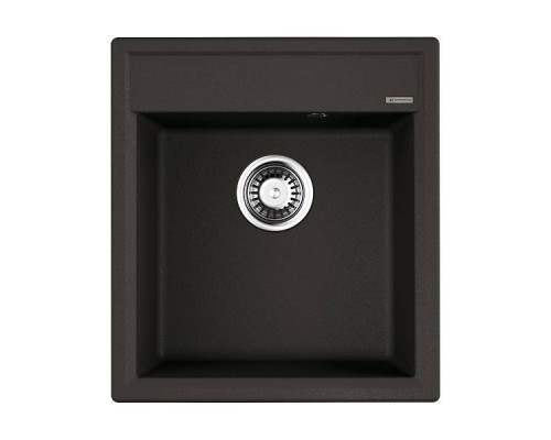 Omoikiri Daisen 46-DC Кухонная мойка, Artgranit, 46x51 см цвет: темный шоколад 4993613