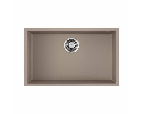 Мойка, OMOIKIRI, Tedori, шгв 660-420-220, отверстия для смесителя-отсутствуют, цвет-бежевый