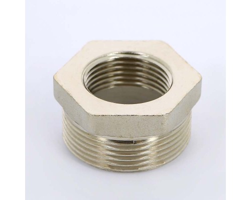Футорка НВ никелированная UNI-FITT 1"x1"1/2 Футорка НВ никелированная UNI-FITT 1"x1"1/2