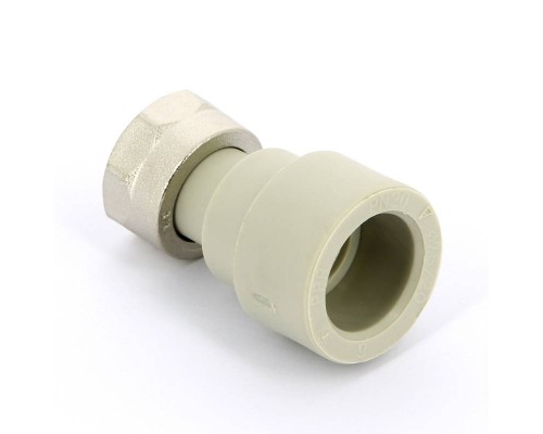 Муфта сварка-В с накидной гайкой FV-PLAST 25х3/4" Муфта сварка-В с накидной гайкой FV-PLAST 25х3/4"
