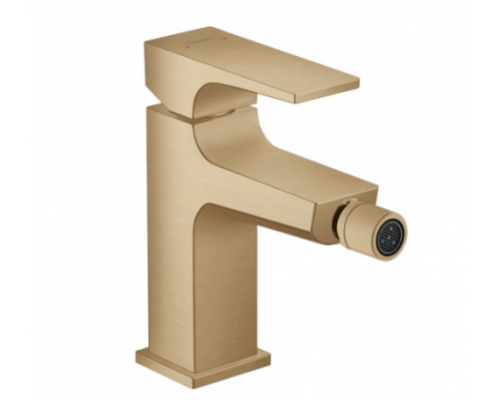 Смеситель для биде, Hansgrohe, Metropol, цвет-шлифованная бронза