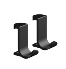 Крючок, Hansgrohe, WallStoris, шгв 18-32-39, цвет-чёрный матовый, в комплекте-2 шт.