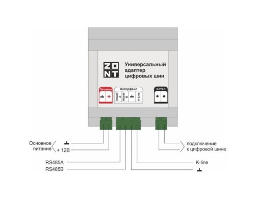Адаптер TVP Electronics цифровых шин универсальный (DIN) V.01 Адаптер TVP Electronics цифровых шин универсальный (DIN) V.01