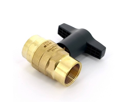 Кран шаровой BB EASYTOP VIEGA 1 1/4" бронза SC-Contur высокая Т-ручка Кран шаровой BB EASYTOP VIEGA 1 1/4" бронза SC-Contur высокая Т-ручка