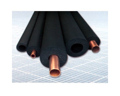 Трубки теплоизоляционные для систем кондиционирования 2 метра Energoflex Black Star ROLS ISOMARKET внутренний диаметр изоляции 8 мм толщина 6 мм