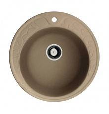 Omoikiri Tovada 51-CA Кухонная мойка Artgranit 51x51 см, цвет: карамель 4993366