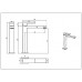 Boheme Qubic Смеситель для раковины высокий, на 1 отв., цвет: shine gun metalll 472-SGM
