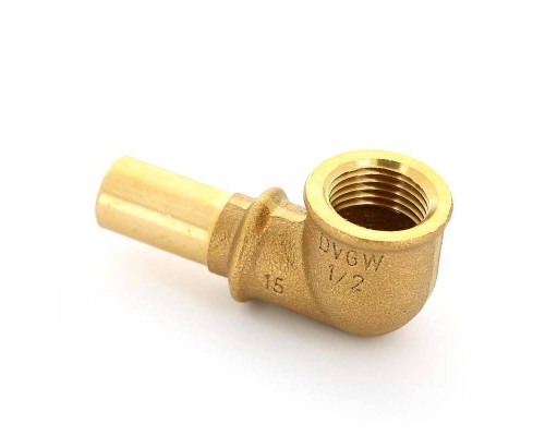 Угол-вставка В бронза Sanpress VIEGA 15x1/2