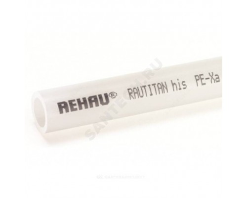 Труба PE-Xa his Дн25х3,5 Ру10 Т95C 50м RAUTITAN Rehau 11370301050