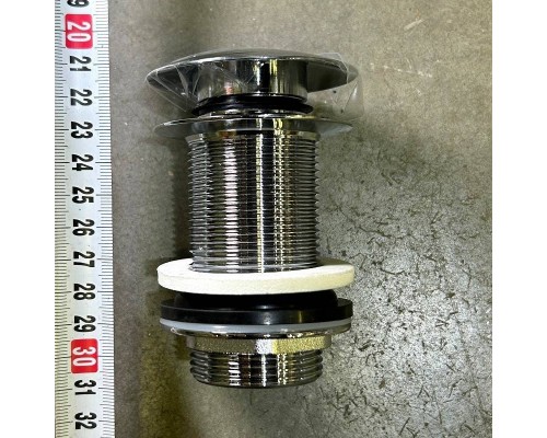 Донный клапан Arrowhead 1-1/4" 80мм без перелива, хром 1