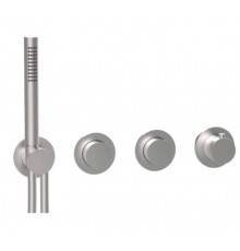 Смеситель для душа, Almar, 316 Stalnless Steel, на 2 потребителя, цвет-Stainless Steel