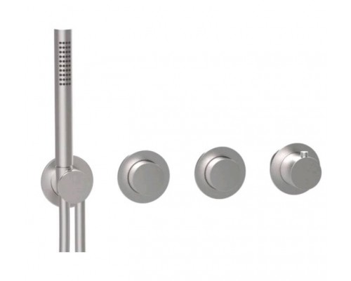 Смеситель для душа, Almar, 316 Stalnless Steel, на 2 потребителя, цвет-Stainless Steel