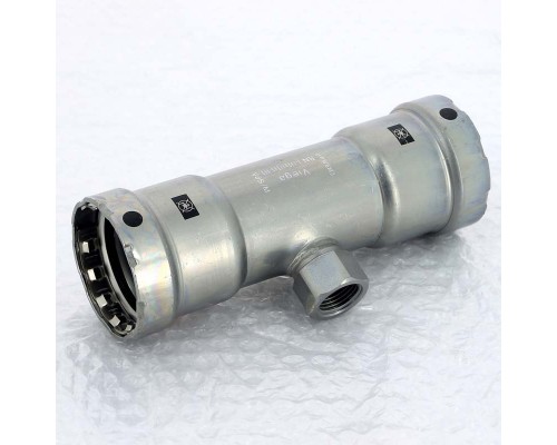 Тройник пресс-В оцинкованная сталь Megapress VIEGA 1"1/2x1/2"x1"1/2