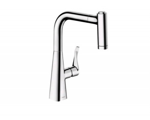 Смеситель для кухни, Hansgrohe, Metris M71, цвет-хром