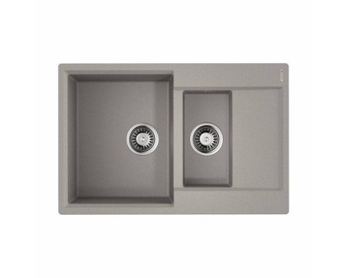 Мойка, OMOIKIRI, Daisen, шгв 780-510-230, отверстия для смесителя-6 промаркированных, цвет-leningrad grey