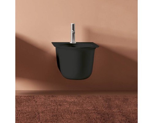 Биде, Artceram, CHIC, подвесной, шгв 380-535-270, цвет-черный матовый